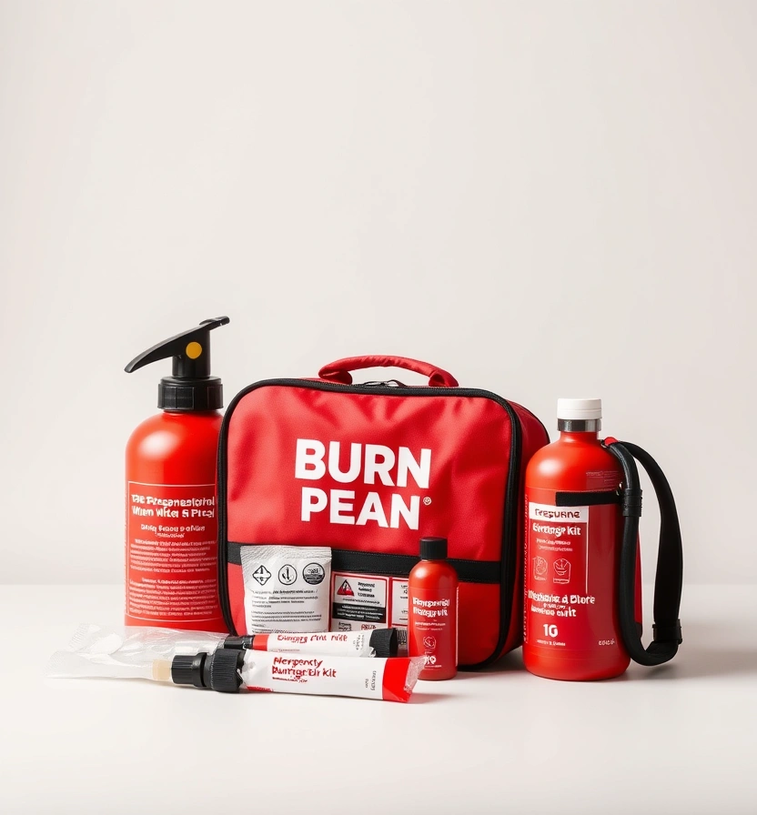 Emergency burn control kit - your free gift with consultation